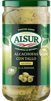 Alcachofas con tallo