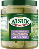 Corazones de alcachofa medianos