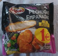 Pechugas empanadas de pollo
