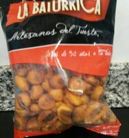 Maíz gigante frito sabor barbacoa