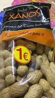 Frutos secos cacahuetes
