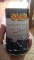 Olives noires dénoyautées
