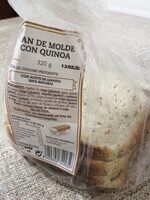 Pan de molde con quinoa