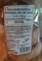 Pan hamburguesa integral 98% de trigo