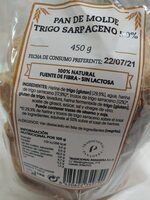 Pan de molde trigo sarraceno 50℅