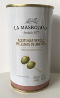 Aceitunas Verdes rellenas de anchoas