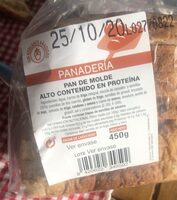 Pan de molde proteina