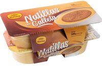 Natillas con galleta