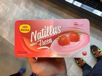 Natillas sabor fresa