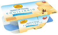 Equilibrio natillas de vainilla sin azúcares añadidos