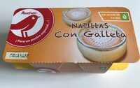 Natillas con Galleta