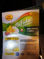 Bífidus cremoso de pera, vainilla y canela