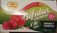 Bífidus cremoso granada y frambuesa