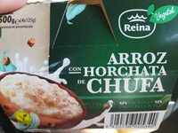 Arroz con horchata de chufa