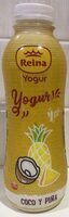 Yogur bebible coco y piña