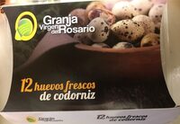 Huevos frescos de codorniz