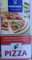 Harina preparada para hacer pizza