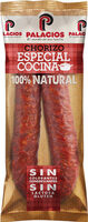 Chorizo especial cocina natural sin gluten sin lactosa