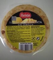Tortilla s/cebolla mini