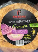 Tortilla de patata con cebolla