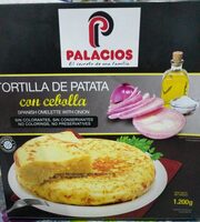 Tortilla de patatas con cebolla congelada - Palacios