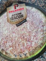 Pizza Atún y Bacon masa fina
