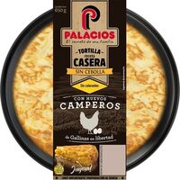 Tortilla receta casera sin cebolla