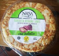 Tortilla vengas con cebolla