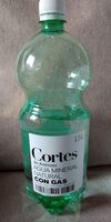 Agua mineral natural con gas