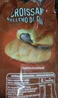 Croissant relleno de cacao