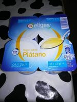Yogur  sabor platano