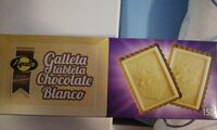 Galletas tableta chicolate blanco
