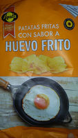 Patatas fritas con sabor a huevo frito