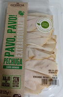 Pechuga de pavo en lonchas