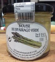Mousse de espárrago verde