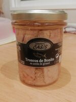 Troncos de bonito en aceite de girasol