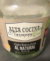 Garbanzos al natural extra de cultivo ecologico