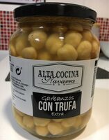 Garbanzos con trufa