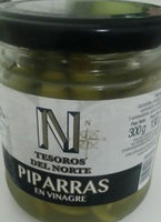 Piparras en vinagre