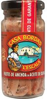 Filetes de anchoa aceite de oliva
