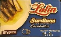 Sardinas en aceite de oliva