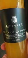 Vinagre y pulpa de fruta de la pasion