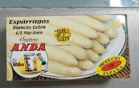 Espárragos blancos extra
