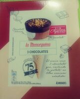 Helado 3 chocolates