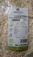 Copos de avena sin gluten