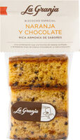 Bizcocho especial de naranja y chocolate