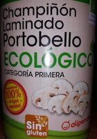 Champiñón laminado Portobello Ecológico