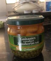 Guisantes extrafinos zanahorias
