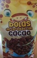 Bolas de cereales con cacao