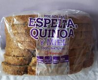 Hogaza con espelta,quinoa y miel